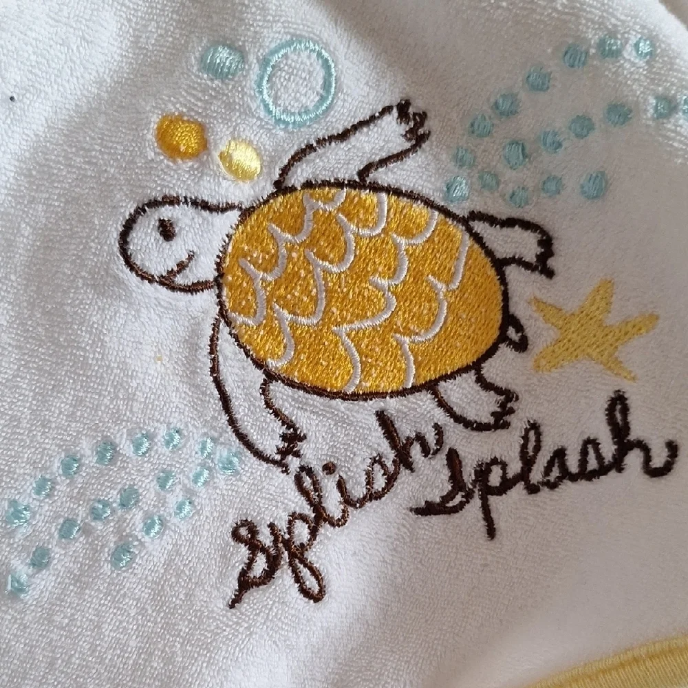 Circo Baby Hooded Towel with Turtle Design